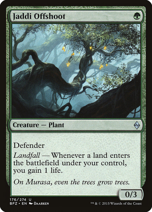 Jaddi Offshoot [Battle for Zendikar] [Foil]