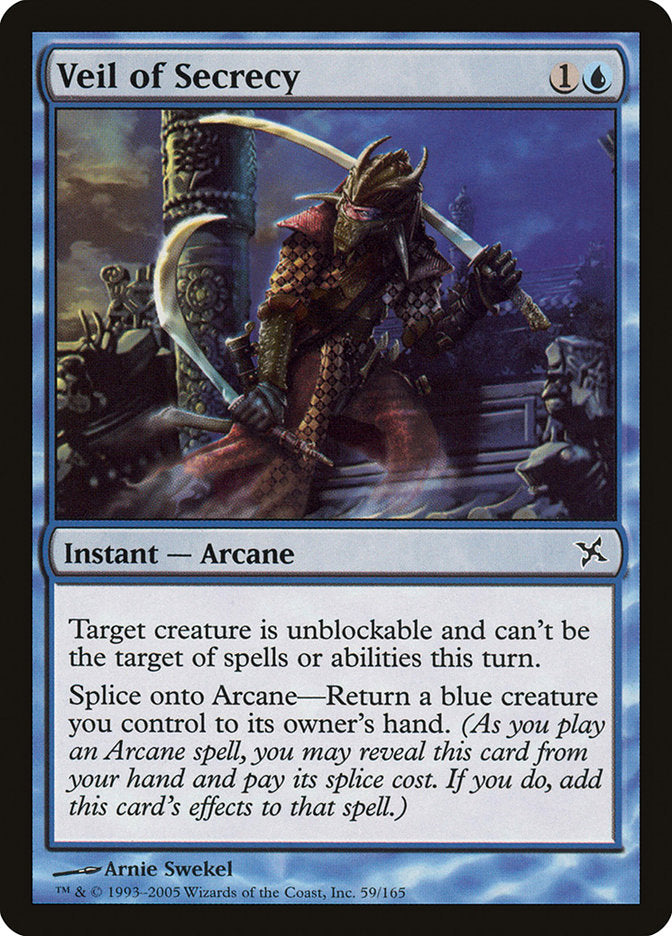 Veil of Secrecy [Betrayers of Kamigawa] [Foil]
