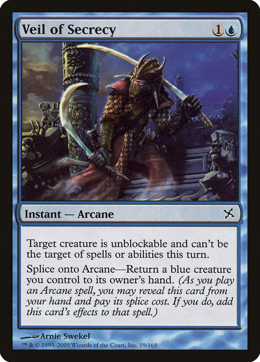 Veil of Secrecy [Betrayers of Kamigawa] [Foil]
