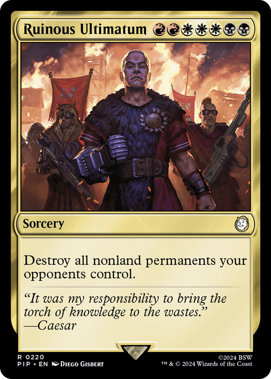 Ruinous Ultimatum [Fallout] [Foil]