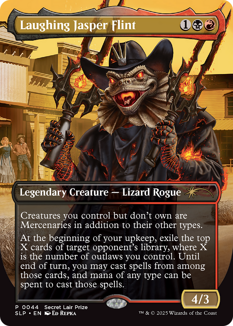 Laughing Jasper Flint [Secret Lair Showdown] [Foil]