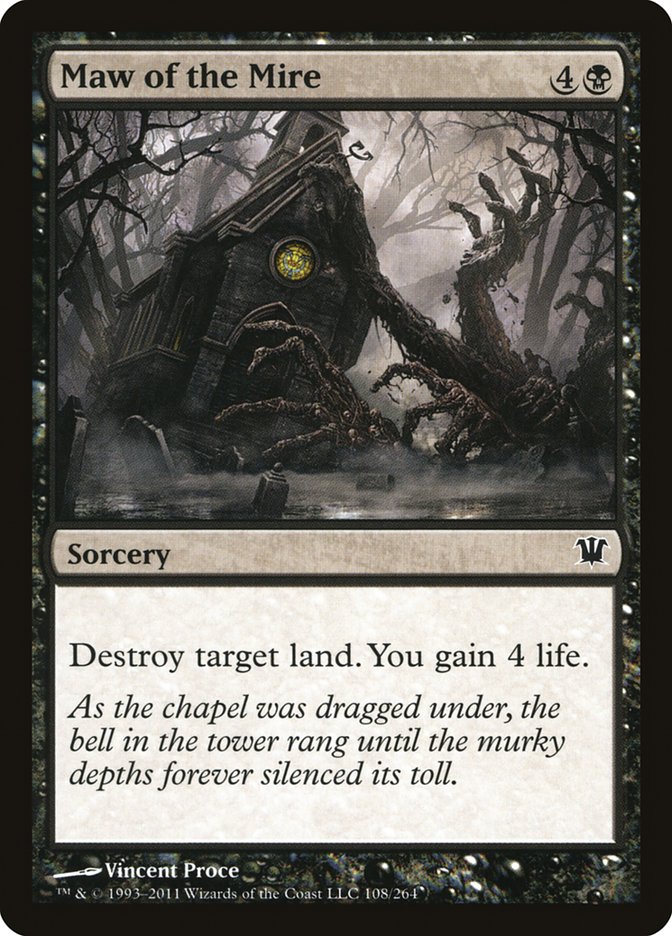 Maw of the Mire [Innistrad] [Foil]