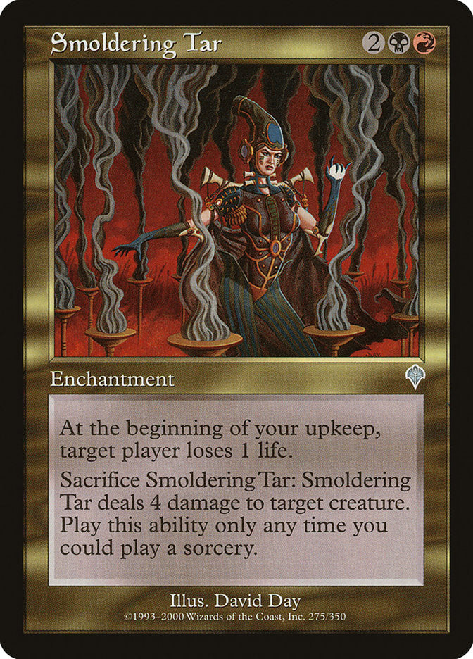 Smoldering Tar [Invasion] [Foil]