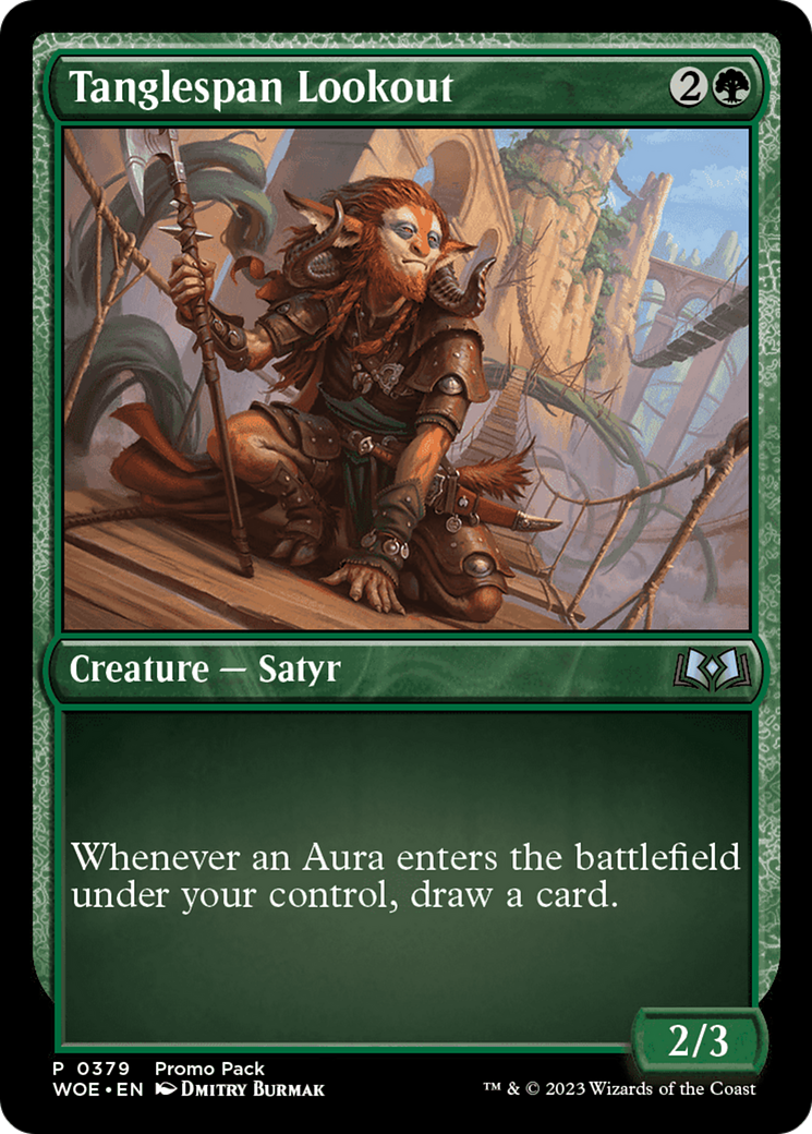 Tanglespan Lookout (Promo Pack) [Wilds of Eldraine Promos] [Foil]