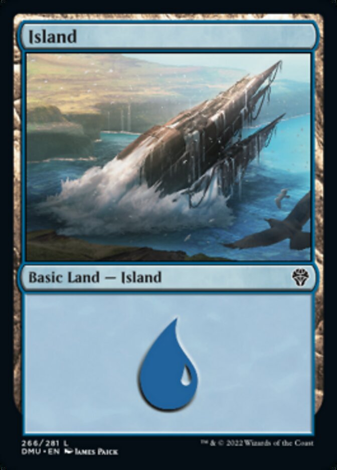 Island (266) [Dominaria United] [Foil]