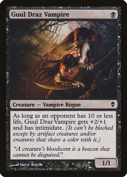 Guul Draz Vampire [Zendikar] [Foil]