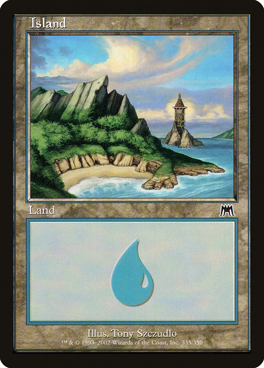 Island (335) [Onslaught] [Foil]