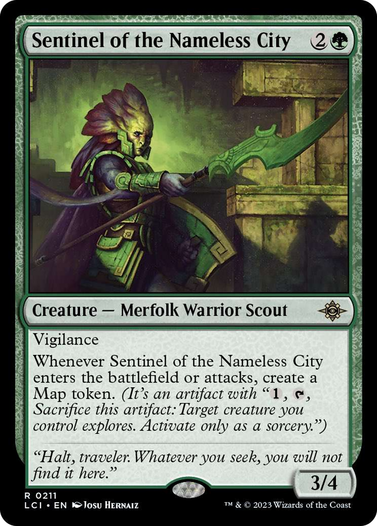 Sentinel of the Nameless City [The Lost Caverns of Ixalan] [Foil]