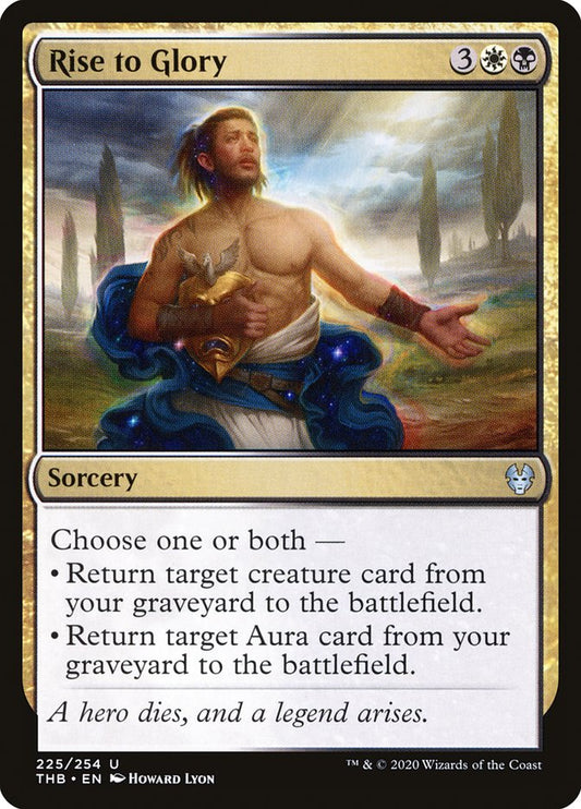 Rise to Glory [Theros Beyond Death] [Foil]
