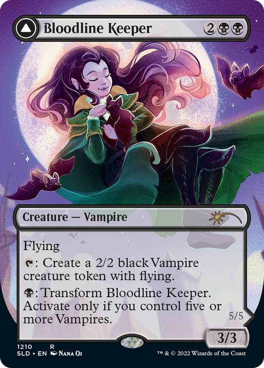 Bloodline Keeper // Lord of Lineage (Display Commander) (Borderless) [Secret Lair: From Cute to Brute] [Foil]