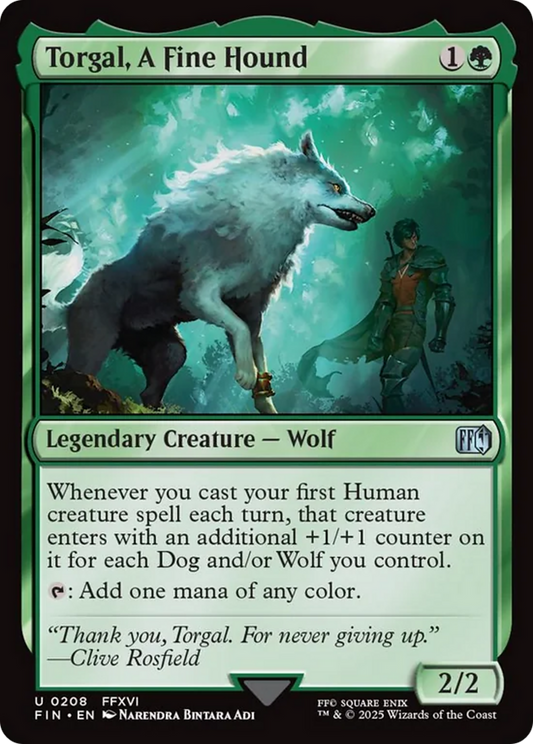 Torgal, A Fine Hound [FINAL FANTASY] [Foil]