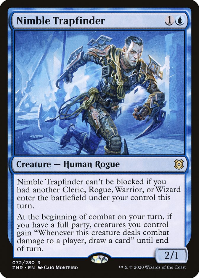 Nimble Trapfinder [Zendikar Rising] [Foil]