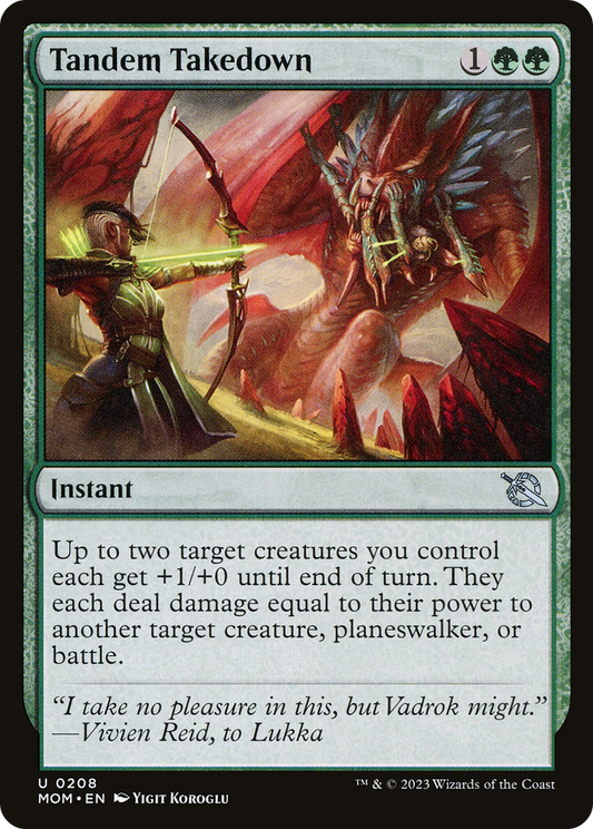 Tandem Takedown [March of the Machine] [Foil]