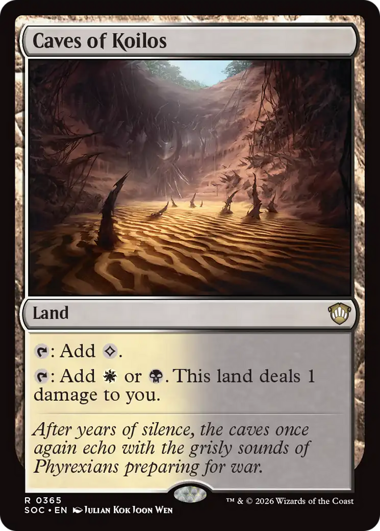 Caves of Koilos [Secrets of Strixhaven Commander] [Foil]