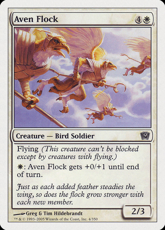 Aven Flock [Ninth Edition] [Foil]