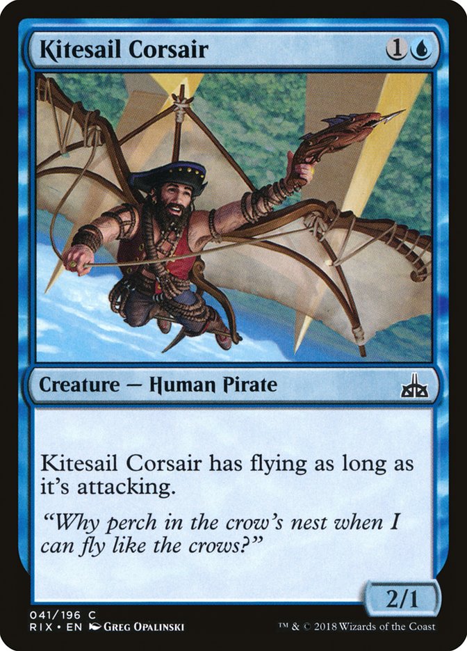 Kitesail Corsair [Rivals of Ixalan] [Foil]