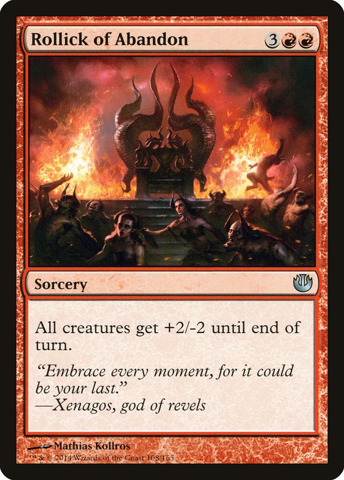 Rollick of Abandon [Journey into Nyx] [Foil]
