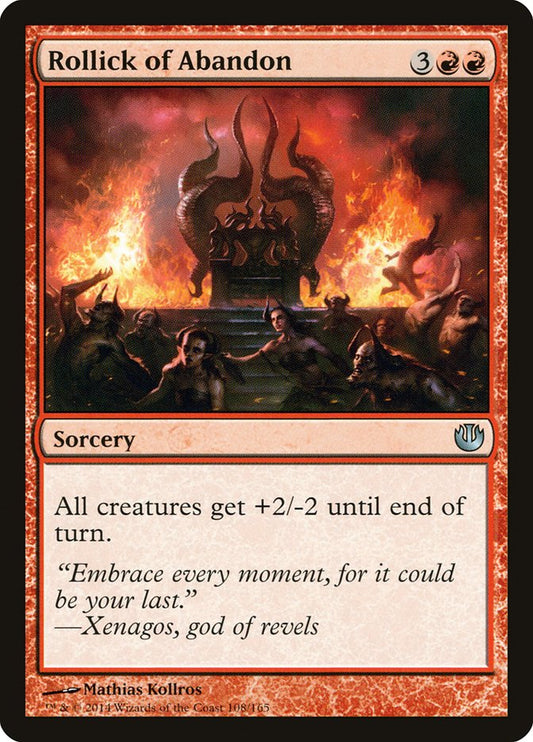 Rollick of Abandon [Journey into Nyx] [Foil]