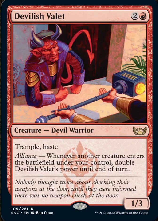 Devilish Valet [Streets of New Capenna] [Foil]