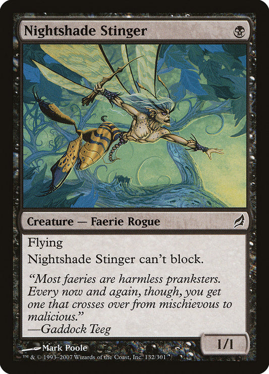 Nightshade Stinger [Lorwyn] [Foil]