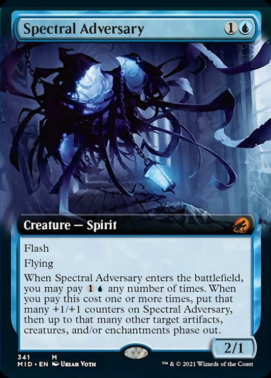 Spectral Adversary (Extended Art) [Innistrad: Midnight Hunt] [Foil]