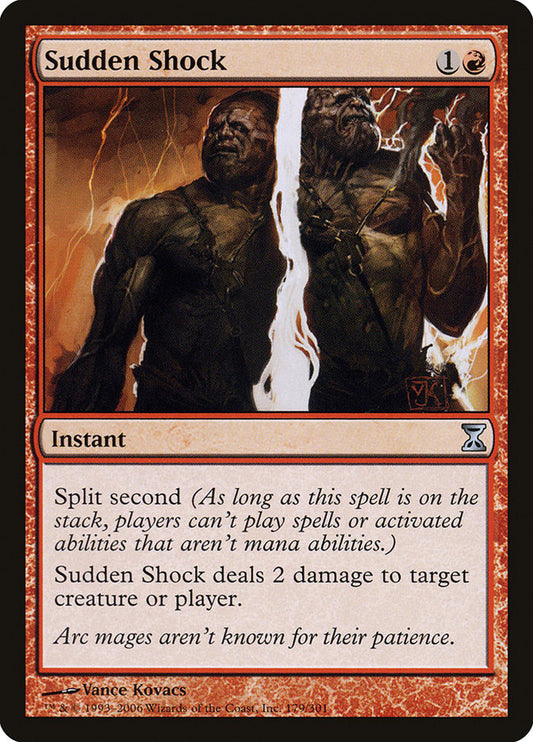 Sudden Shock [Time Spiral] [Foil]