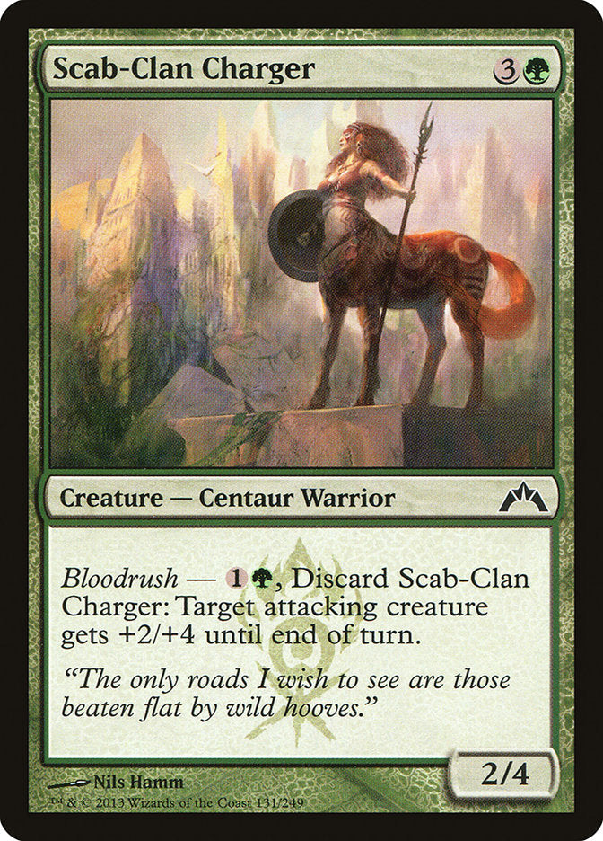 Scab-Clan Charger [Gatecrash] [Foil]
