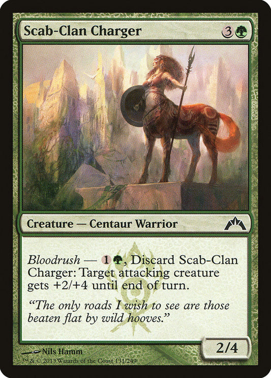Scab-Clan Charger [Gatecrash] [Foil]