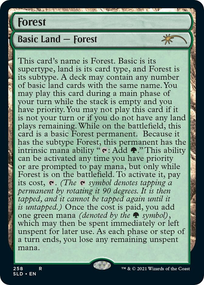 Forest (258) [Secret Lair Drop Series] [Foil]