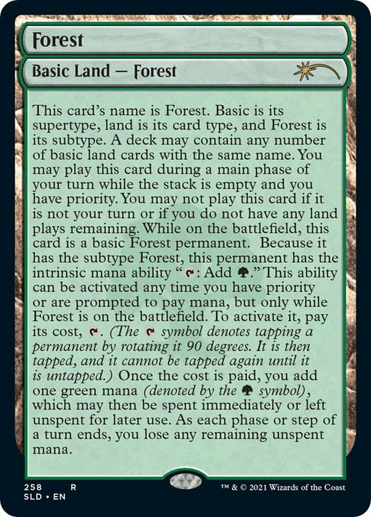 Forest (258) [Secret Lair Drop Series] [Foil]