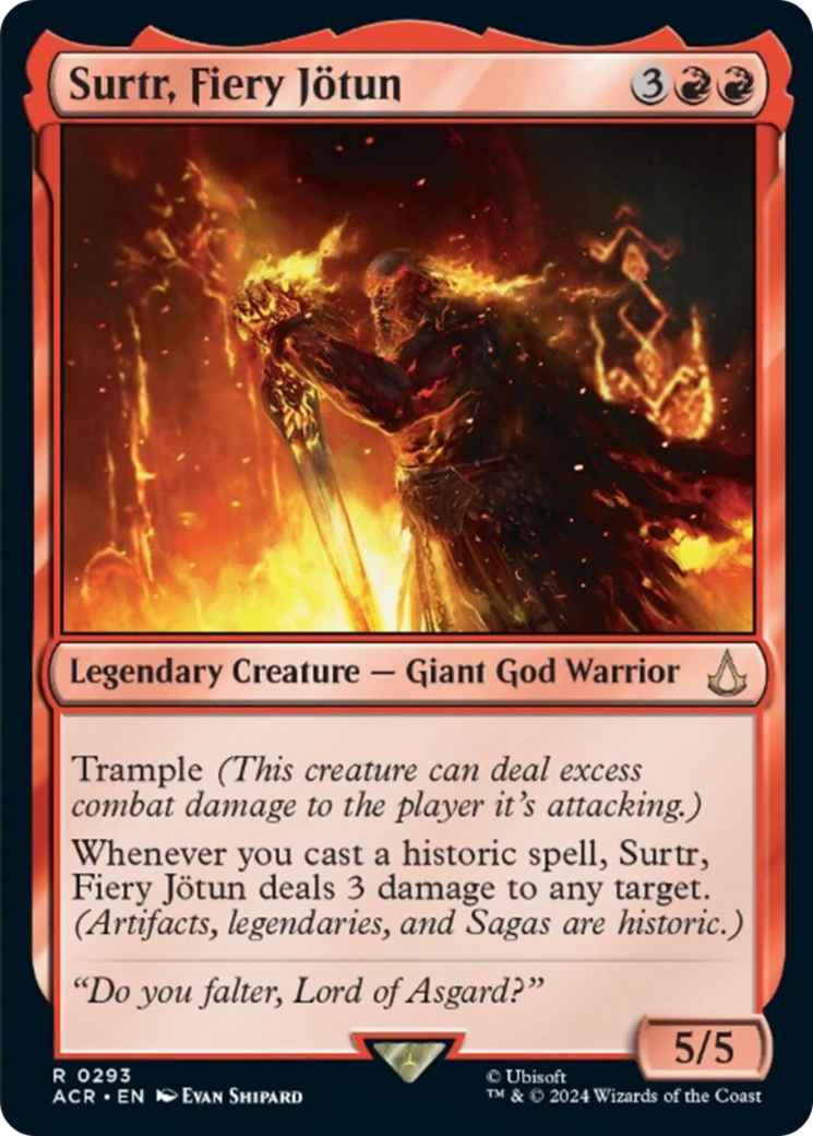 Surtr, Fiery Jotun [Assassin's Creed] [Foil]