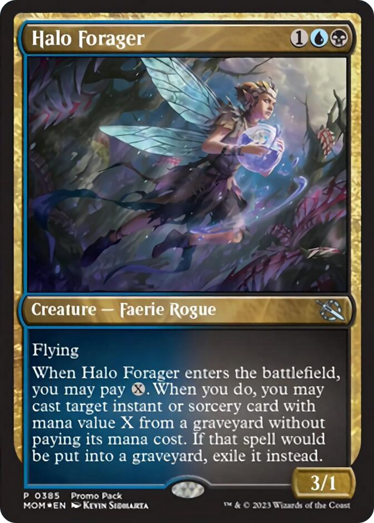 Halo Forager (Promo Pack) [March of the Machine Promos] [Foil]