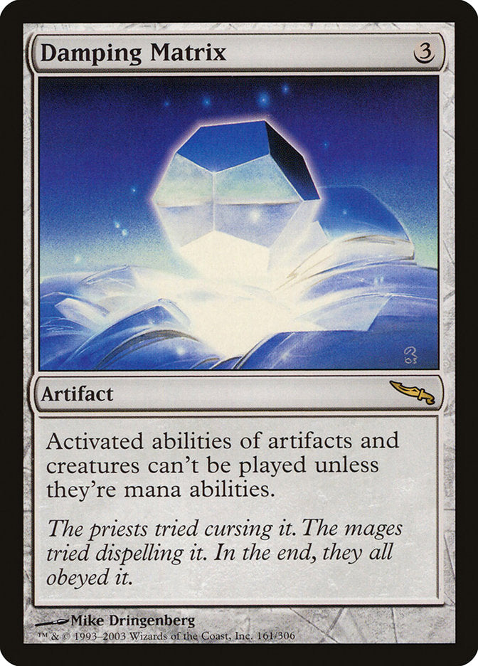 Damping Matrix [Mirrodin] [Foil]