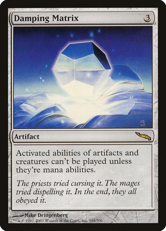 Damping Matrix [Mirrodin] [Foil]