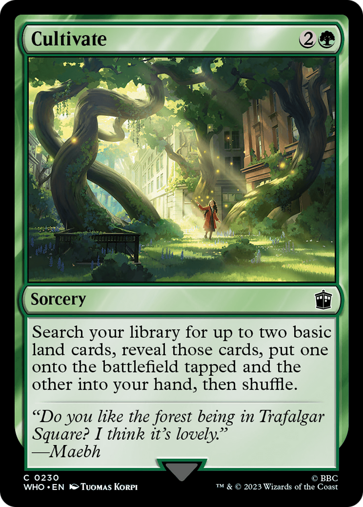 Cultivate [Doctor Who] [Foil]