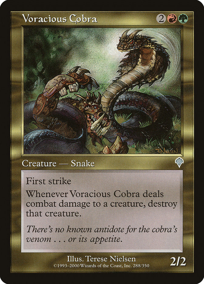 Voracious Cobra [Invasion] [Foil]