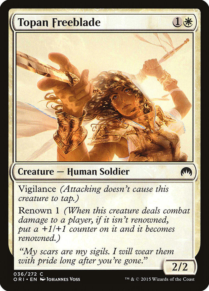 Topan Freeblade [Magic Origins] [Foil]
