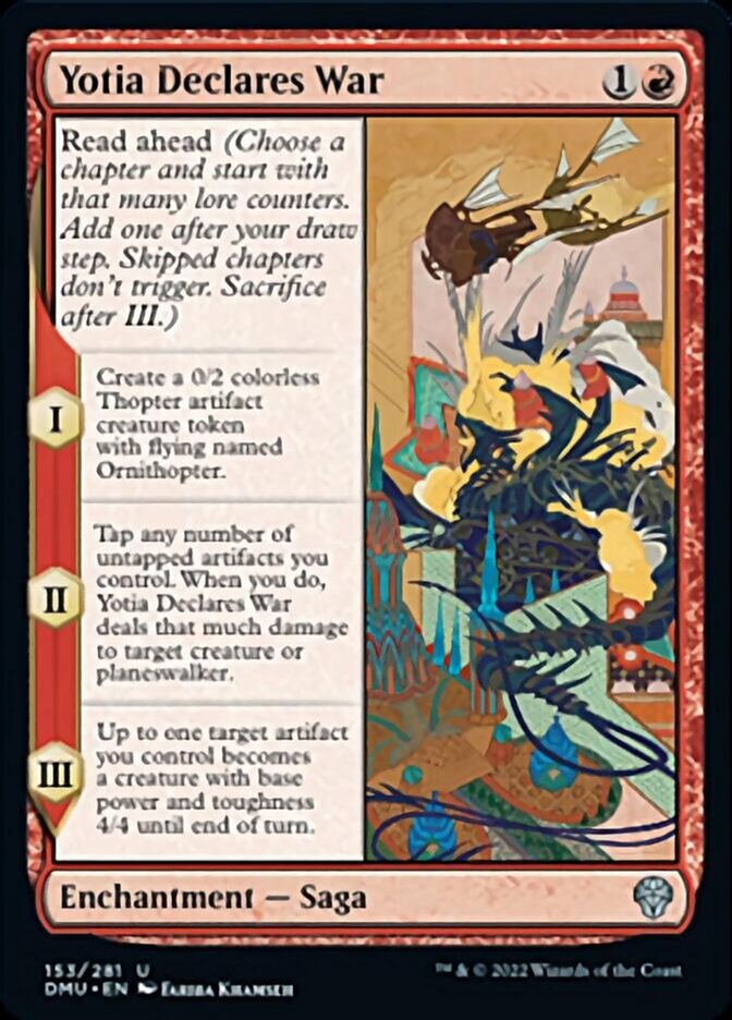 Yotia Declares War [Dominaria United] [Foil]