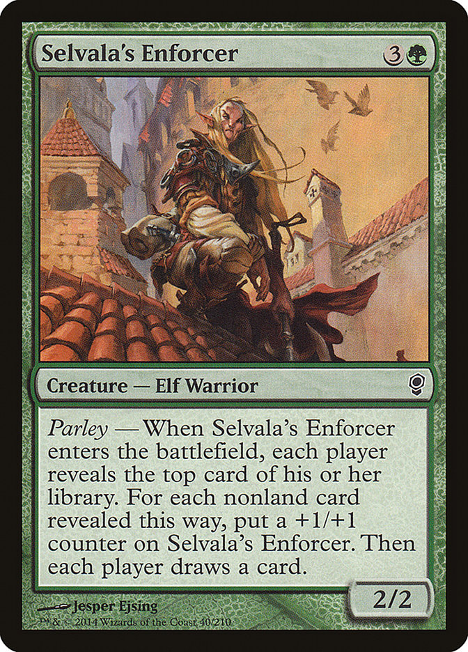 Selvala's Enforcer [Conspiracy] [Foil]
