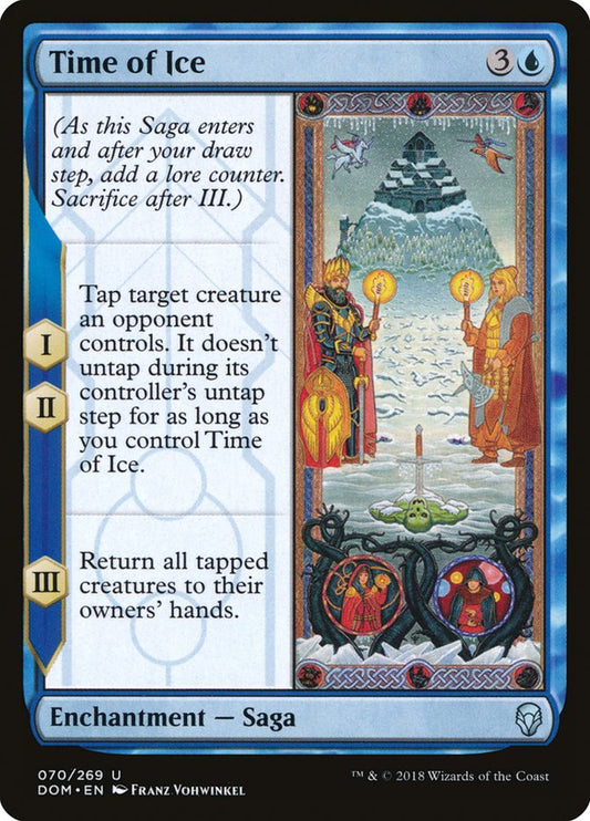 Time of Ice [Dominaria] [Foil]