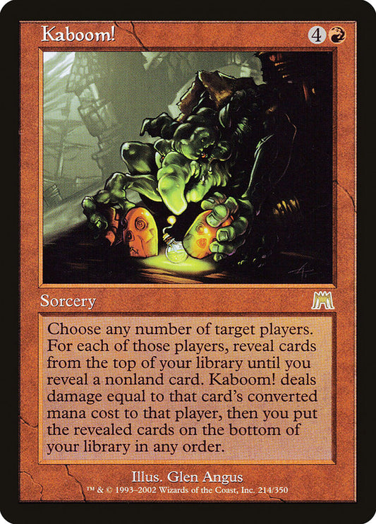 Kaboom! [Onslaught] [Foil]