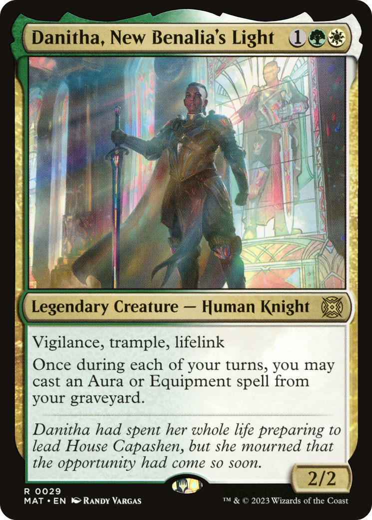 Danitha, New Benalia's Light [March of the Machine: The Aftermath] [Foil]