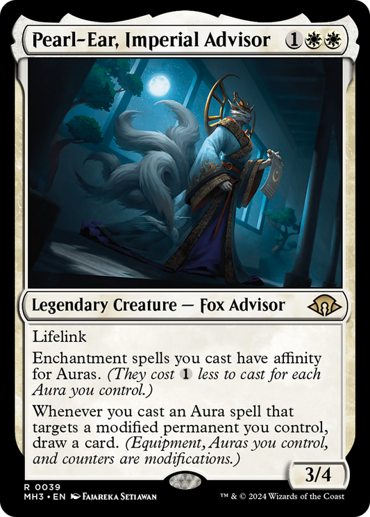Pearl-Ear, Imperial Advisor [Modern Horizons 3] [Foil]