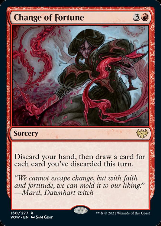 Change of Fortune [Innistrad: Crimson Vow] [Foil]