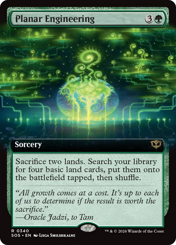 Planar Engineering (Extended Art) [Secrets of Strixhaven] [Foil]