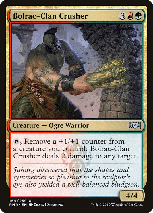 Bolrac-Clan Crusher [Ravnica Allegiance] [Foil]