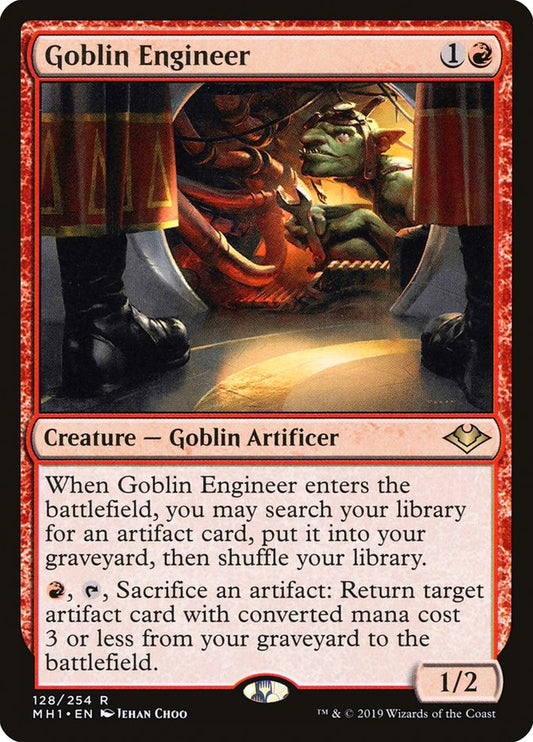 Goblin Engineer [Modern Horizons] [Foil]