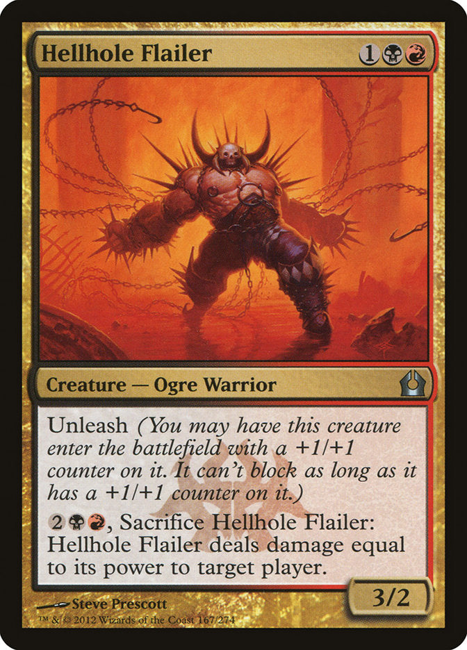 Hellhole Flailer [Return to Ravnica] [Foil]