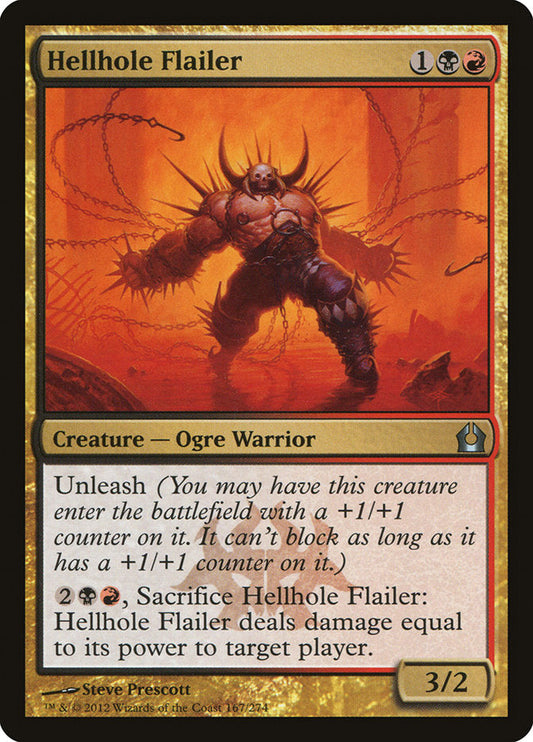 Hellhole Flailer [Return to Ravnica] [Foil]
