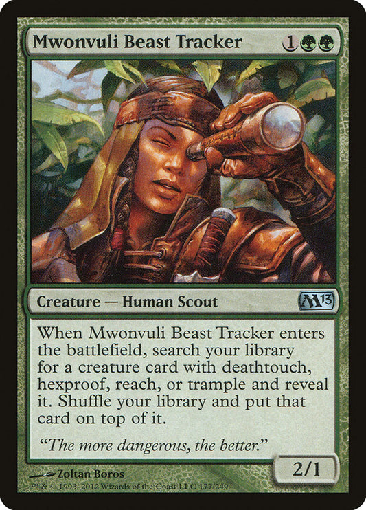 Mwonvuli Beast Tracker [Core Set 2013]